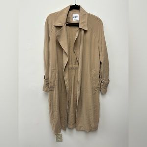 Zara camel trench like duster.